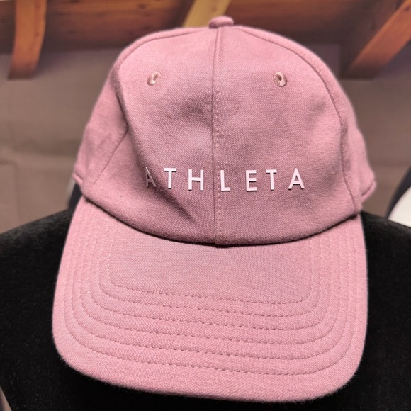 Athleta Accessories - Athleta Pink Baseball Cap